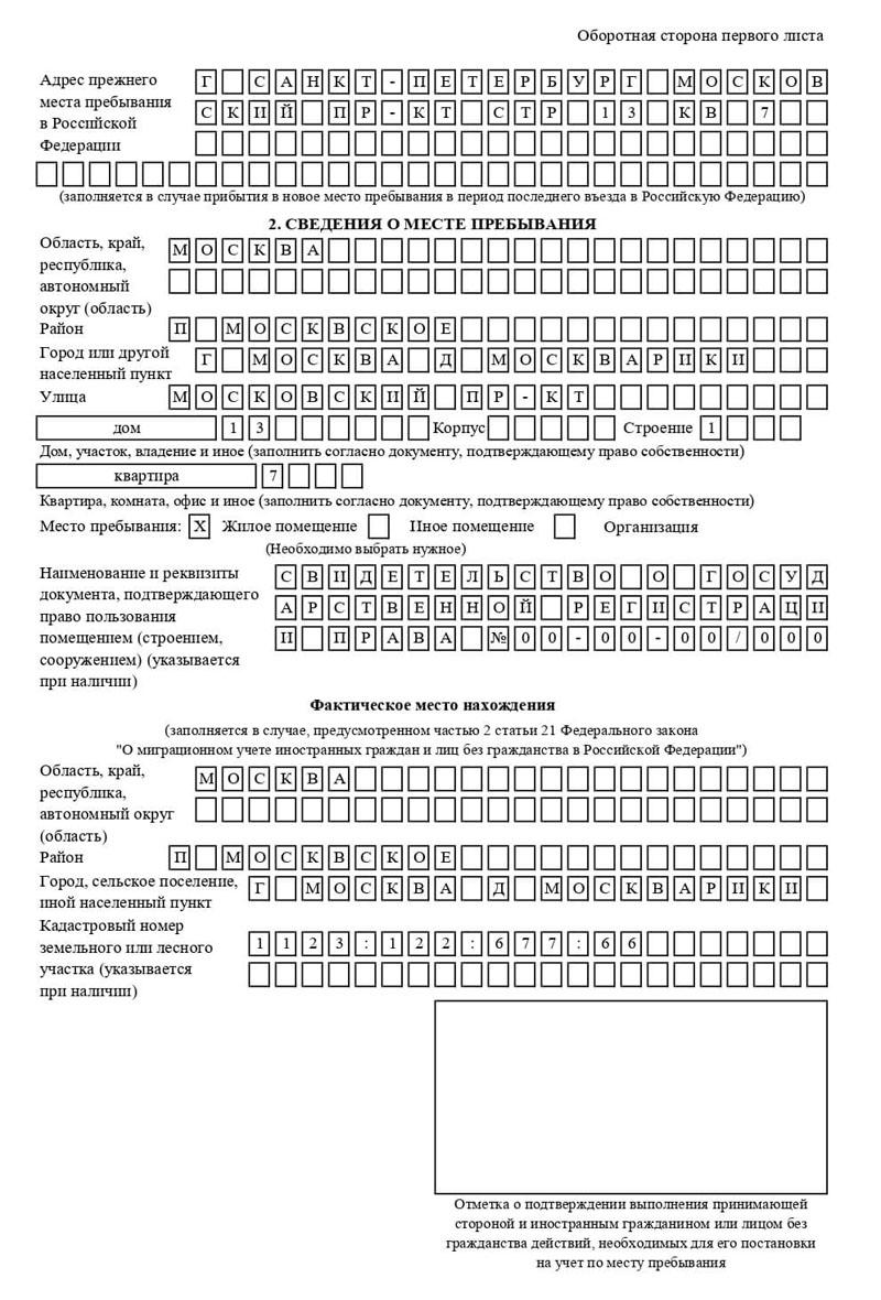 временная регистрация в Юже